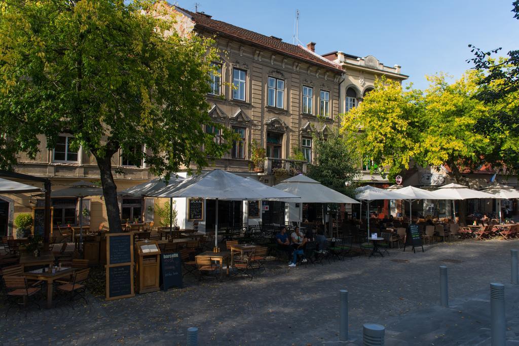 Studio In Ljubljana Center Eksteriør bilde